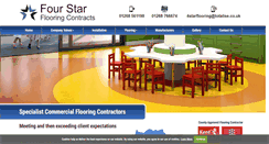 Desktop Screenshot of 4starflooring.co.uk